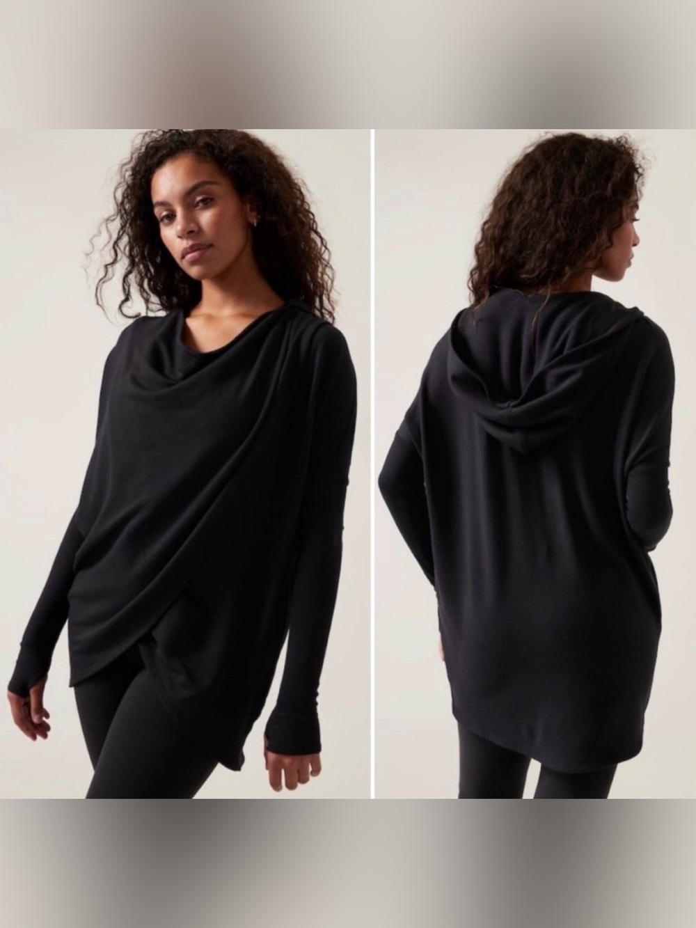 Athleta Purana Wrap Sweatshirt